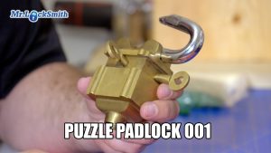 Mr. Locksmith Puzzle Padlock 001