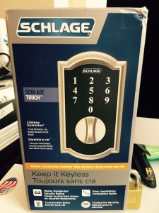Schlage Keyless Touchscreen Deadbolt Lock