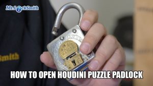 Mr. Locksmith Houdini Puzzle Lock