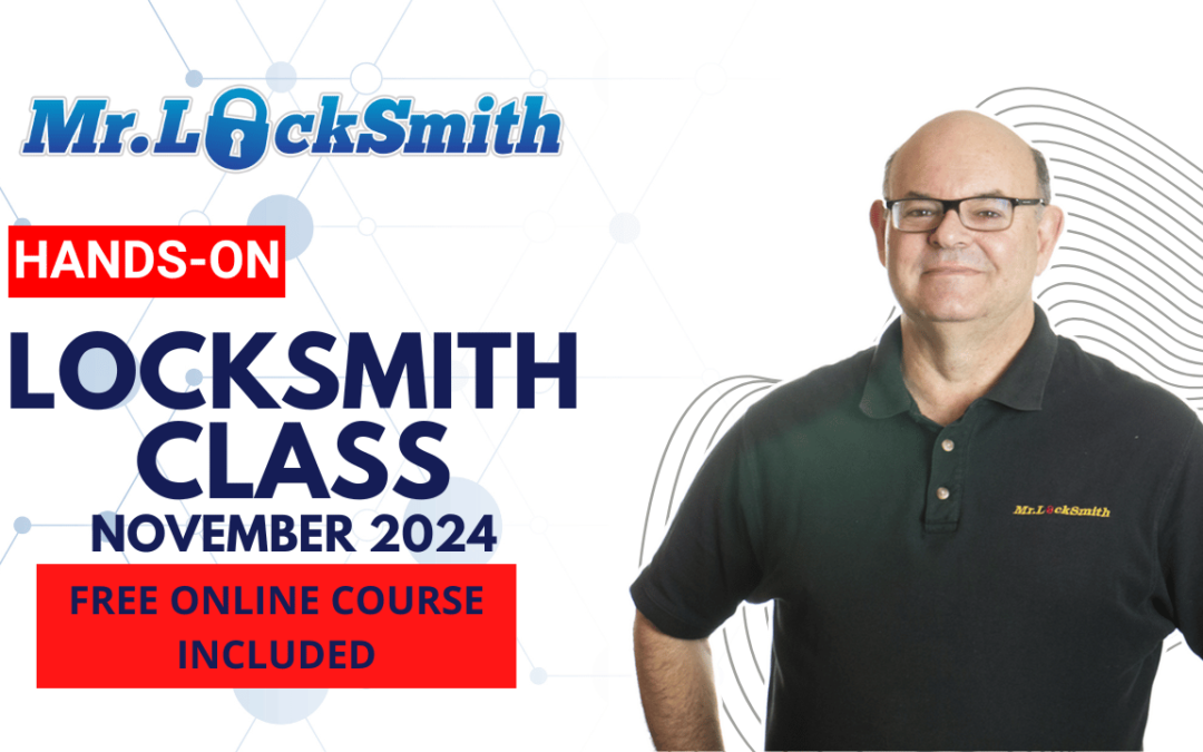 November 2024 Locksmith Classes