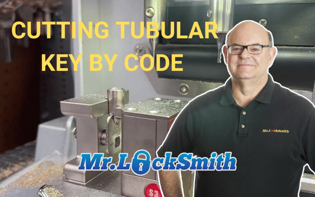 Cutting a Tubular Key by Code Mr. Locksmith Training